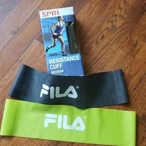 Exercise equipment, resistance cuff and bands